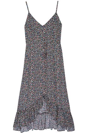 frida dress in freesia