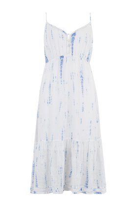 delilah dress in cloud tie dye