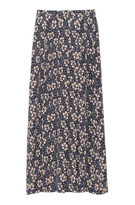 georgia skirt in wallpaper flower