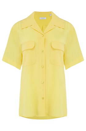 amaia shirt in yellow cream