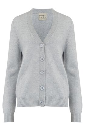 elbow vee cardigan