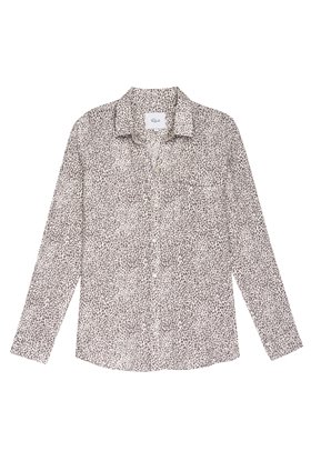 charli shirt in sand cheetah