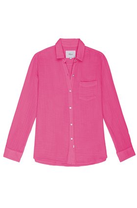 ellis shirt in hibiscus