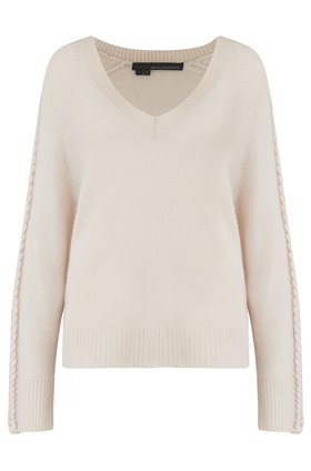 kandice stitch detail jumper in chalk