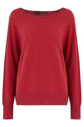 kacey jumper in garnet