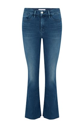 le crop mini boot jean in edgewater