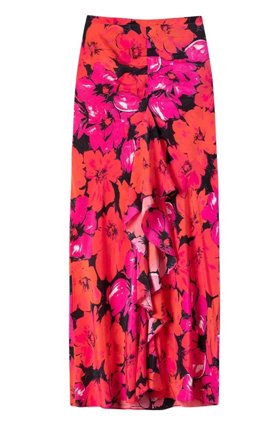 vi skirt in mystic floral bloom