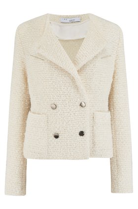 isme jacket in ecru