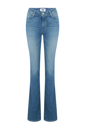 manhattan bootcut jean in spritz distressed