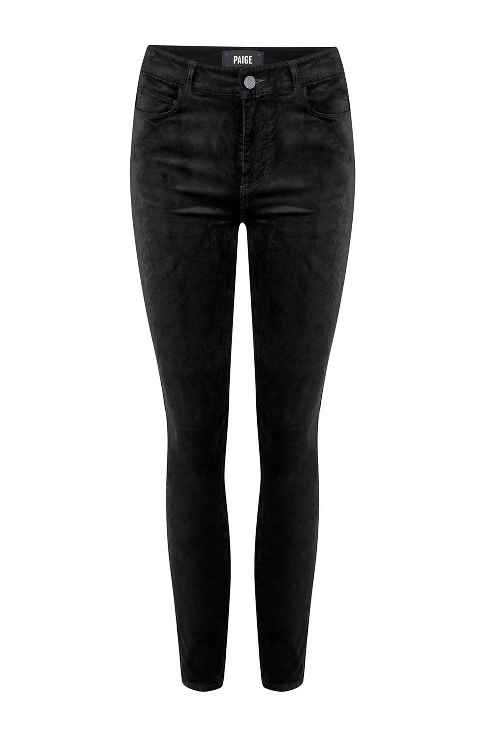 paige black denim jeans