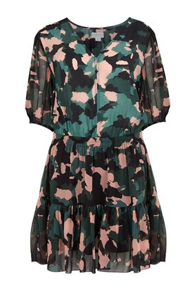 saskia dress in camo