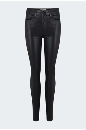 marguerite skinny jean in noir coated