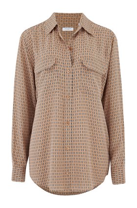 signature shirt in caribou orion blue