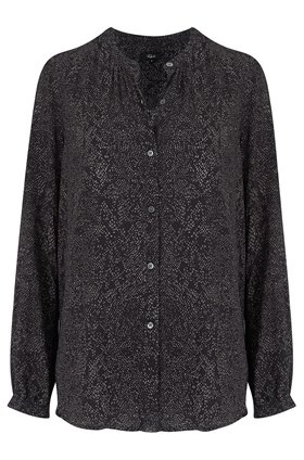 eloise blouse in slate python