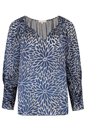 autumn bloom blouse