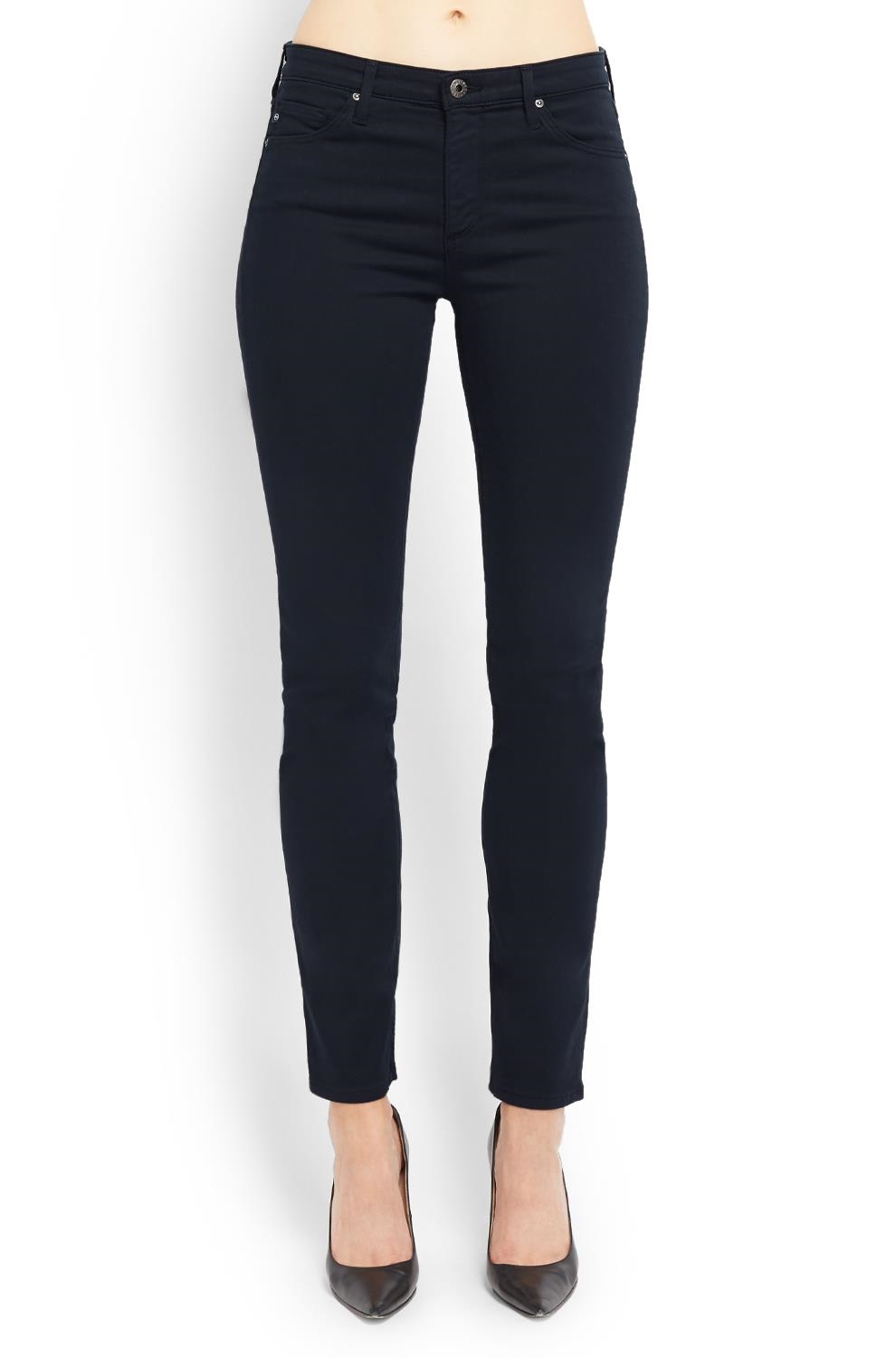 ag prima sateen cigarette jeans