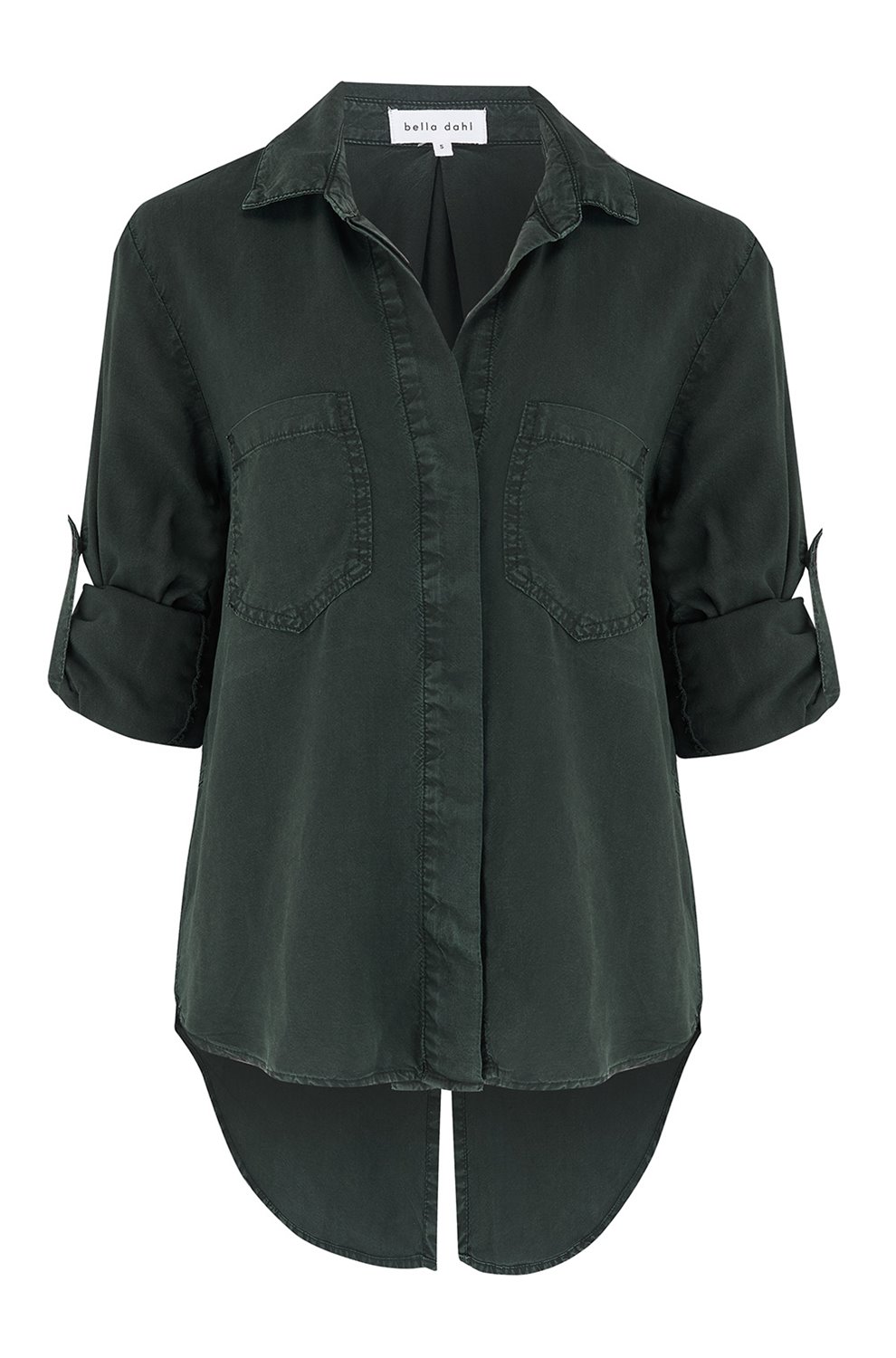 bella dahl denim shirt