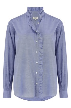 caprice shirt in dark chambray