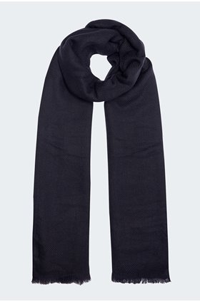 mia scarf in true navy