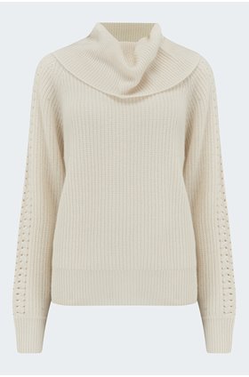 brynlee jumper in ivory