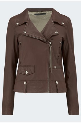 classic thin seattle jacket in bison
