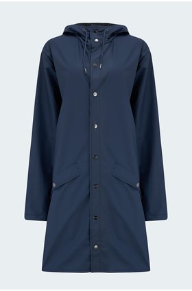 long jacket in blue