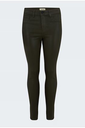 marguerite skinny jean in army coated