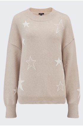 kana stars jumper in camel