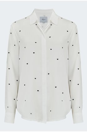 yvonne shirt in white