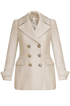 regina coat in oatmeal