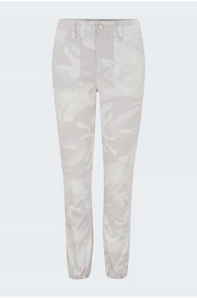 mayslie jogger in beige camo