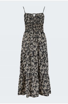 canyon midi dress in fiorella floral