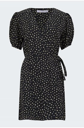 sonora wrap dress in eveline floral