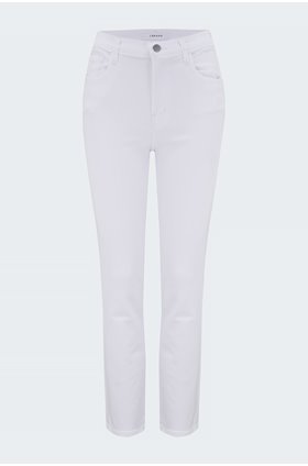 alma straight jean in blanc