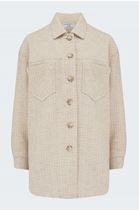 paleo shacket in cream