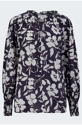 anissa top in navy