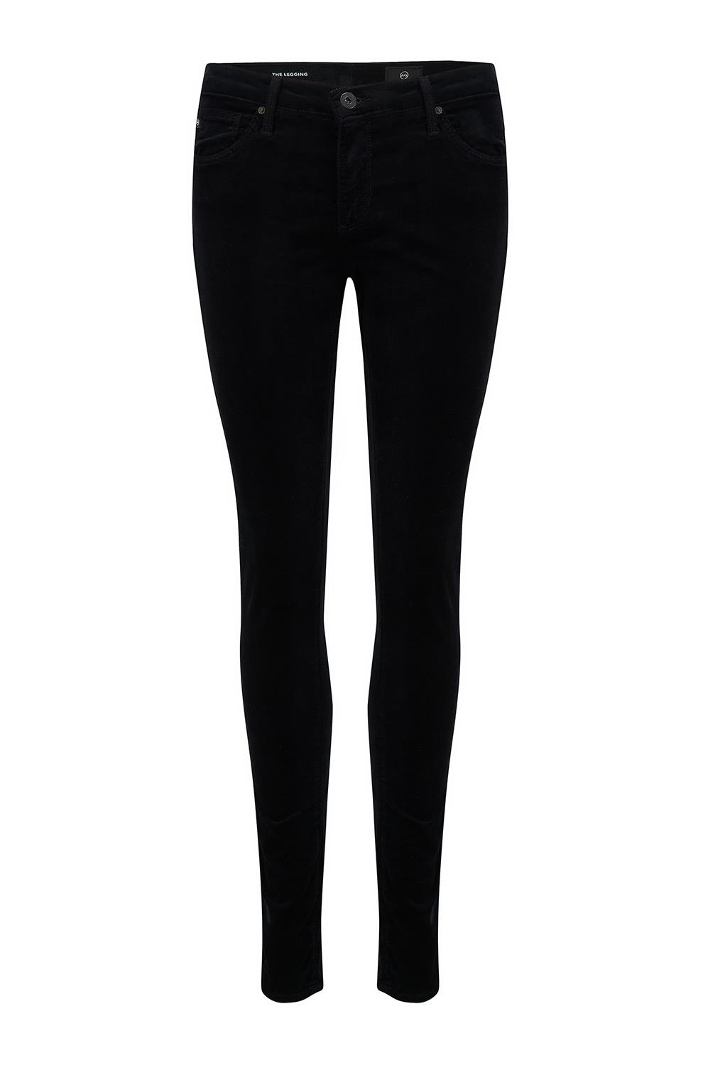velvet black jeans