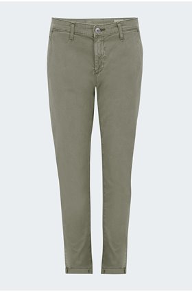 caden trouser in sulfur natural agave