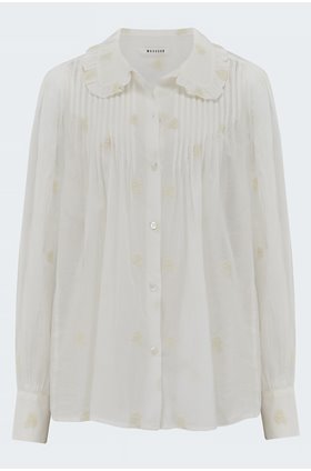istana blouse in snow