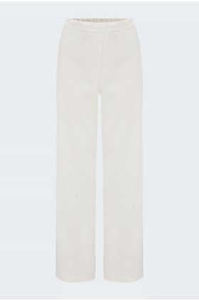 utility travel pant in bone