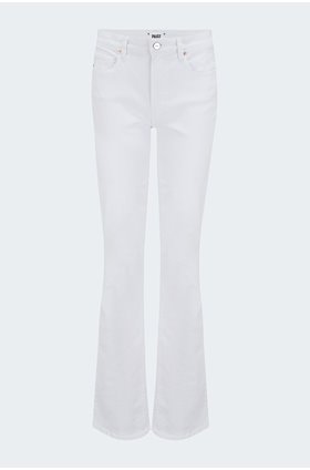 manhattan bootcut jean in crisp white