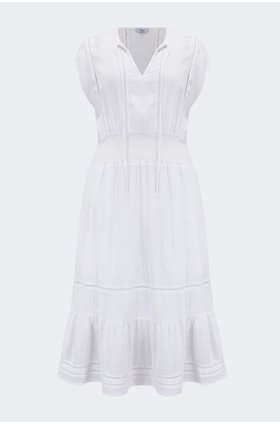 ashlyn dress in white