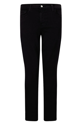 J Brand Jeans 8312 Cropped Rail Jean in Black