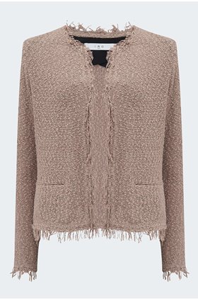 shavani jacket in taupe