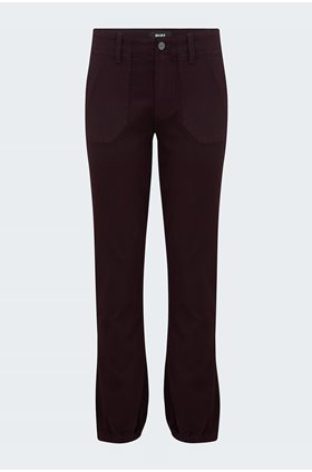 mayslie jogger in vintage black cherry