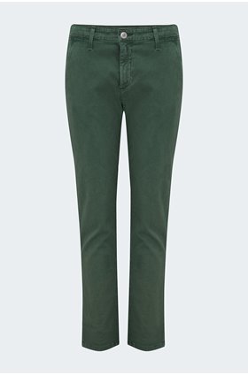 caden trouser in sulfur green lake