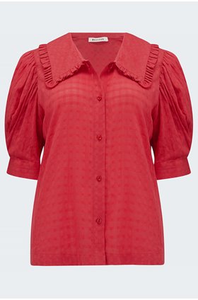 lotten blouse in poppy