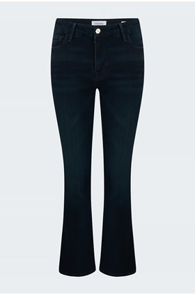 le crop mini boot jean in porter