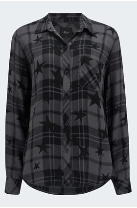 hunter shirt in ash twilight stars