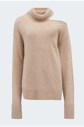 raundi jumper in camel